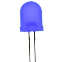 Blue 5mm LED 350mcd Round Diffused