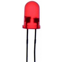 Red 5mm LED Flashing 50mcd Round Diffused