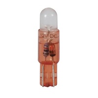 T5 Wedge Replacement LED Globe (Red)