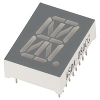 Green 16 Segment Common Cathode LED display ZD1824Full function 16 segment LED module for alphabetical and numerical output display.