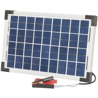 Solar Panel Charger Kit, 12V 10W