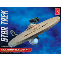 AMT 1/537 Star Trek USS Enterprise Refit Plastic Model Kit AMT1080