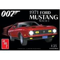 AMT 1/25 James Bond 1971 Ford Mustang Mach I 2T Plastic Model Kit