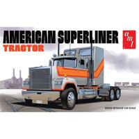 AMT 1/24 American Superliner Semi Tractor Plastic Model Kit AMT1235