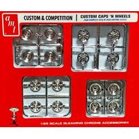 AMT 1/25 Custom Caps & Wheels Parts Pack [PP021]
