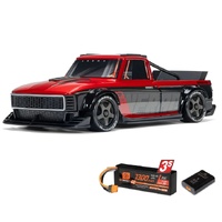 Arrma Infraction Grom 3S BLX 4X4 1/12 All-Road Truck, RTR, Red ARA2315ST1