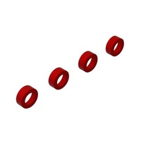 Arrma Aluminium Suspension Arm End Cap, Red, 4pcs, 8S BLX