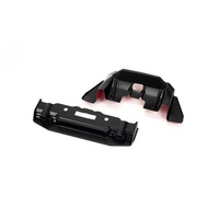 Arrma Felony Painted Splitter And Diffuser, Black/Red