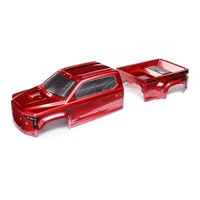 Arrma Painted Body with Decals Installed, Red, Big Rock 6S