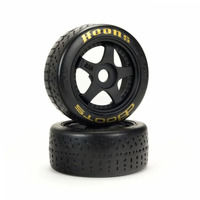 Arrma Dboots Hoons 42/100 2.9 Gold Belted 5-Spoke Wheels and Tyres ARA550071