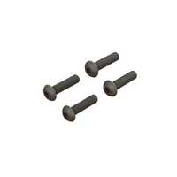 Arrma M4x16mm Button Head Screws, 4pcs