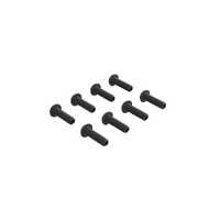 Arrma M4x14 Button Head Screw, 8pcs, AR727414