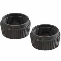 ARRMA Shock Cap Lower Aluminum Black 6S (2), AR330513