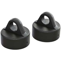 ARRMA Shock Cap Aluminum Black 6S (2), AR330491