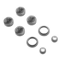 ARRMA Shock Cap Set Nero (2), AR330337