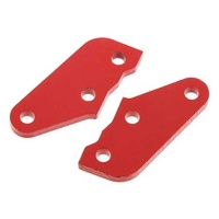 ARRMA Steering Plate A Aluminum Red (2), AR340072