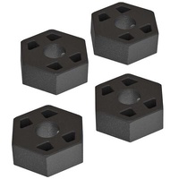ARRMA Composite Wheel Hex 14mm Set (4) 4x4, AR310779