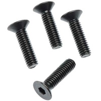ARRMA Flt Head Hex Machine Screw 4x15mm 4x4 (4), AR722415