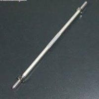 TITANIUM ALLOY KNURLED PUSH ROD M3X90MM + DOUBLE SIDES COUNTER CLOCKWISE THREAD