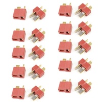 T-PLUGS/BATTERY CONNECTOR 10 PAIRS ARC-TPD01