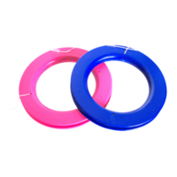 Dacron pair, round handle, 70lb, 40m