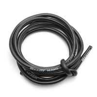 Silicone Wire 14AWG Black 1metre
