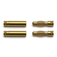 #Gold Plugs 4.0 2M,2F