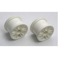 #18B Spoked Wheels Rear White