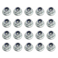 M4 Locknut with flange