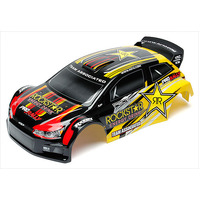 #ProRally Rockstar body, black/yellow