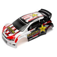 ProRally Rockstar body, white/black