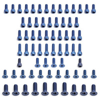 #GT Blue Alloy Screw Set