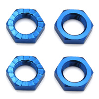Wheel Nuts, 17mm, blue