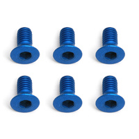 FT M3X6 FHCS Blue Aluminum
