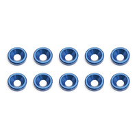 ###RC8 Blue Countersunk Washer