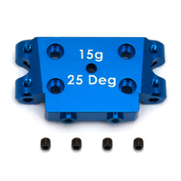 FC B5/M Aluminum Bulkhead, 25 deg
