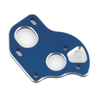 B6.1 Laydown Motor Plate, blue aluminum