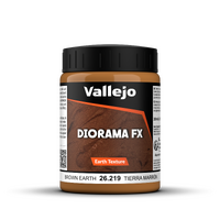 Vallejo Diorama Effects Brown Earth 200ml [26219]