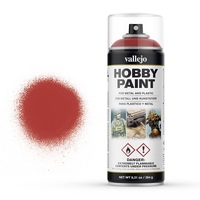 Vallejo Aerosol Scarlet Red 400ml Hobby Spray Paint [28016]
