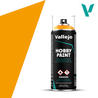 Vallejo Aerosol Sun Yellow 400ml Hobby Spray Paint 28018