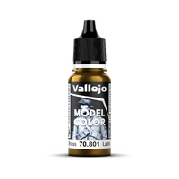 Vallejo Model Colour #174 Metallic Brass 17 ml Acrylic Paint [70801]