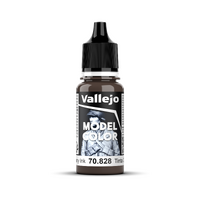 Vallejo Model Colour #182 Transparent Woodgrain 17 ml Acrylic Paint 70828