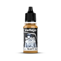 Vallejo Model Colour #126 Goldbrown 17 ml Acrylic Paint [70877]