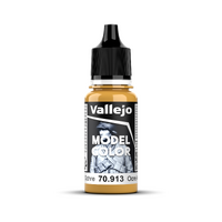 Vallejo Model Colour #121 Yellow Ochre 17 ml Acrylic Paint  70913