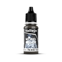 Vallejo Model Colour #181 Transparent Smoke 17 ml Acrylic Paint [70939]
