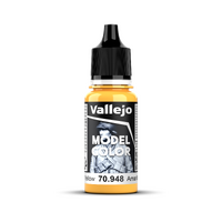 Vallejo Model Colour #016 Golden Yellow 17 ml Acrylic Paint 70948