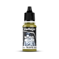 Vallejo Model Colour #116 Dark Yellow 17 ml Acrylic Paint [70978]
