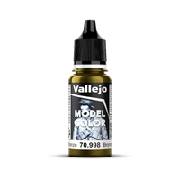 Vallejo Model Colour #175 Metallic Bronze 17 ml Acrylic Paint 70998