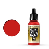 Vallejo Model Air Red RLM23 17 ml Acrylic Airbrush Paint  71003