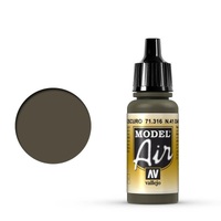 Vallejo Model Air N 41 Dark Olive Drab 17 ml Acrylic Airbrush Paint [71316]